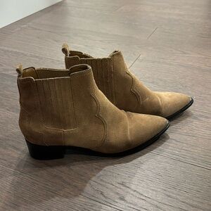 Marc Fisher Western Ankle Booties